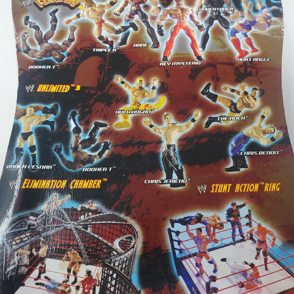 WWE Triple H NEW Flex’ems Jakks Pacific World Wrestling 2003 Action Figure - Picture 8 of 12